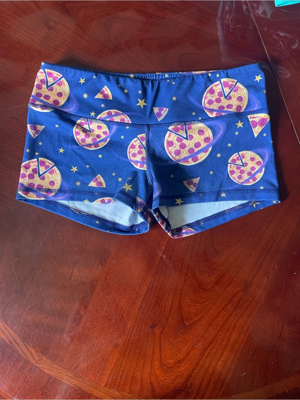 Fleo Blue Pizza Planet Shorts